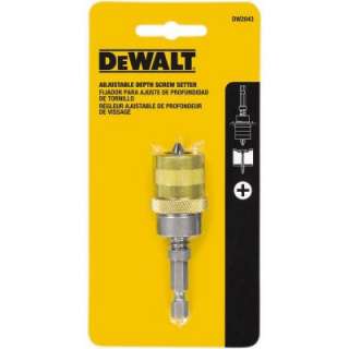 DEWALT 1/4 In. Hex Adjustable Screw Depth Setter DW2043 Z at The Home 