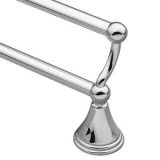   Preston 24 in. Double Towel Bar in Chrome DN8422CH 