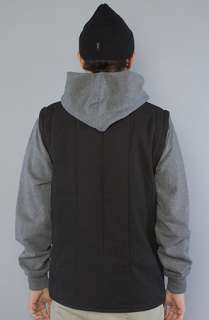 Brixton The Ruger Jacket in Grey Black  Karmaloop   Global 