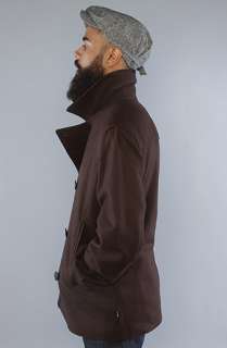 Brixton The Brigg Jacket in Brown  Karmaloop   Global Concrete 