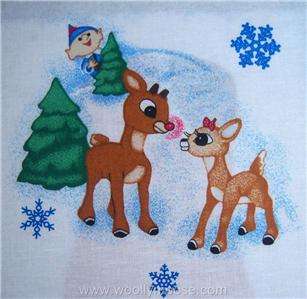 Cranston VIP Rudolph Stuffable Christmas Fabric Panel  
