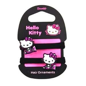 Hello Kitty Haargummi Set LITTLE EMO KITTY black  Spielzeug
