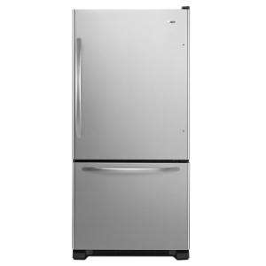 Amana 18.5 cu. ft. 30 in. Wide Bottom Freezer Refrigerator in 