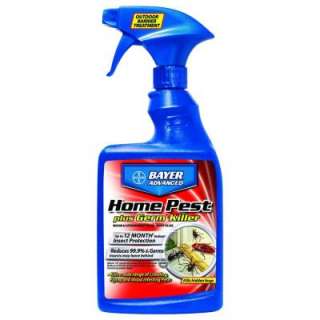 Bayer Advanced 24 oz. Ready to Use Home Pest Plus Germ Killer 700460 
