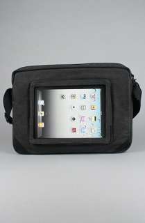 Hex The Recon 15in Messenger Bag for iPad in Charcoal Washed Canvas 