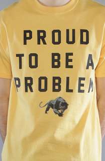 10 Deep The Proud Problem Black Cats Tee in Yellow  Karmaloop 