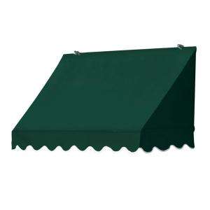 Awnings in a Box 4 Ft. Traditional Awning Forest Green 3020700 at The 