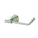 Bamboo Zinc Toilet Paper Holder in Brushed Nickel