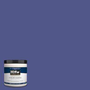 BEHR Premium Plus 8 oz. Wild Elderberry Interior/Exterior Paint Tester 