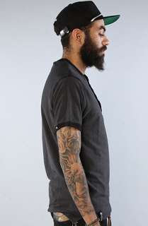 LRG The Alcoholiday Henley in Black  Karmaloop   Global Concrete 