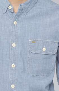 Obey The Coastal Buttondown Shirt in Faded Indigo  Karmaloop 