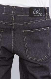 Rustic Dime The Skinny Fit Jeans in Raw Indigo Wash  Karmaloop 