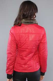 Vans The Outta Sight Jacket in Crimson  Karmaloop   Global 