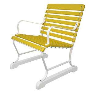   22 In. White and Lemon Arm Chair (IVB24FWHLE) from 