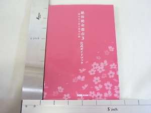DISASTER REPORT 3 Zettai Zetsumei Toshi Guide Book EB *  