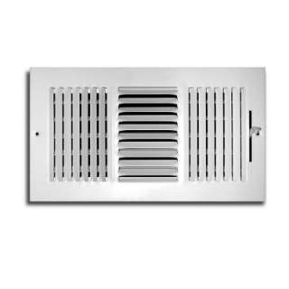 TruAire 10 in. x 4 in. 3 Way Wall/Ceiling Register H103M 10X04 at The 