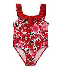 Penelope Mack 4 6X Flower Print 1Pc. Swimsuit $19.99