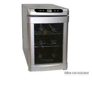 Haier HVUEB06BSS Thermoelectric Wine Cellar   6 Bottle Capacity 