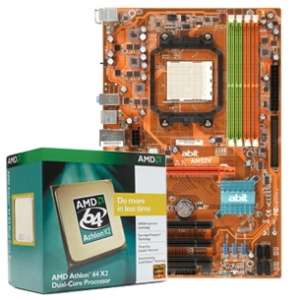 Abit AN52V Motherboard CPU Bundle   AMD Athlon 64 X2 6400+ Processor 3 