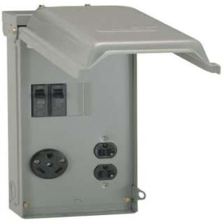 GE 70 Amp Power Outlet Box U041CP 