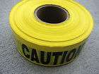 yellow 3 caution buried safety warning tape b3104y6 one day