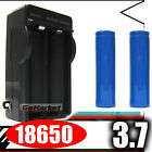 2x 18650 3.7V 2400mAh Rechargeab​le Battery+CH​ARGER SALE