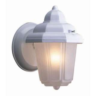   Outdoor White with Frosted Glass Downlight 507483 