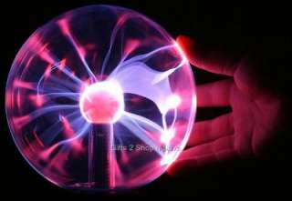  Plasma Ball Lightning Sphere Lamp   Watch Video on Listing  