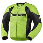 Icon Overlord Textile Motorcycle Jacket Green Size M   New with Tags