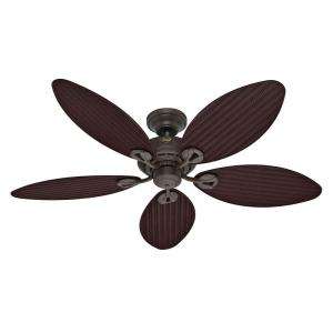Hunter 54 in. Provencal Gold Bayview Ceiling Fan 23980 at The Home 