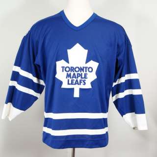   Leafs Sewn Fight Strap CCM Hockey Jersey Center Ice Mens 48  