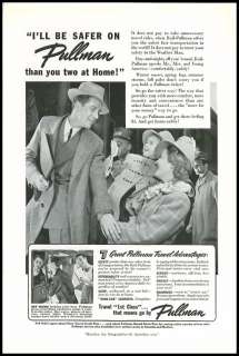 1936 vintage ad for Pullman Railroad Cars  333  