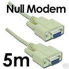 Serial Null Modem Cable DB9F to DB9F RS232 1.5m
