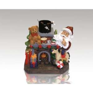 Christbaumständer Weihnachtsmann Polyresin 31x27cm  Küche 