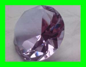 Glasdiamant LILA Glasdiamanten Diamant Glas Deko 10cm  