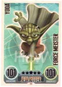 Star Wars Force Attax   Force Meister Yoda  