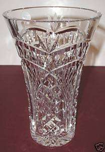Waterford Barron Crystal Vase 8 New In Box  