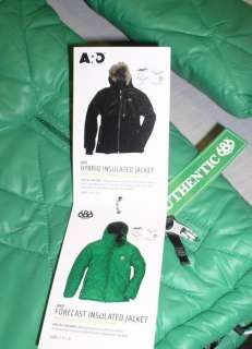 NEW 686 ARD FORECAST INSULATED MENS JACKET M or L  