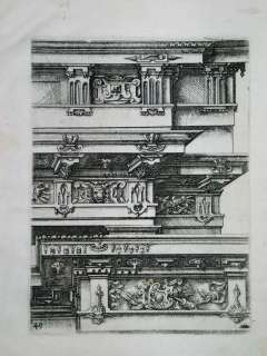 Fries / Friese ARCHITEKTUR DIETTERLIN 1598  