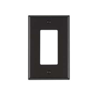 Gang Black Midway Toggle Wall Plate R55 0PJ26 00E  