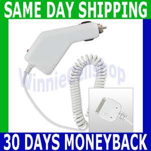 Plug in Auto Vehicle Car Kit Charger for Apple iPhone 4S 4 S Brand NEW 