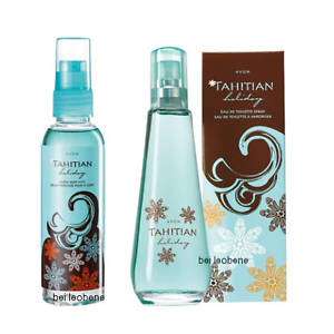 AVON Parfum Tahitian Holiday mit Kokos EDT + Bodyspray  