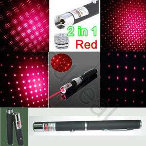 2in1 star cap red Laser Pointer Pen High Power 650nm wavelength 1mW 