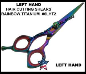 LEFT HAND Titanium Hair Cutting Shears Scissor 6LHT2  