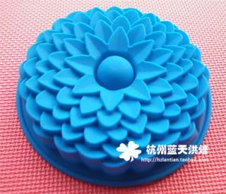 Silicone BIG SUNFLOWER Cake Chocolate Jelly Ice Cookie Mold Mould Pan 
