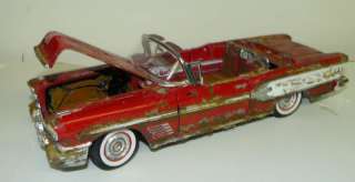 18 Custom made rusted and junker 1958 Pontiac conv  