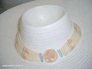 Vintage Treasure Craft   Art Pottery Sombrero   13  