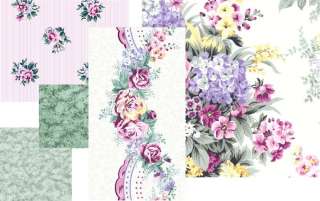 GARDEN TWIST ANNIVERSARY QUILT KIT   Floral Cotton Incl  