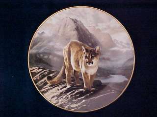 collector plate The Cougar by Charles Frace excellent  