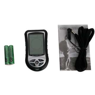 Digital Compass Altimeter Barometer Thermometer 8 In 1  